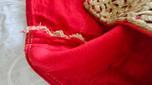 Gold Embroidered Sari Blouse