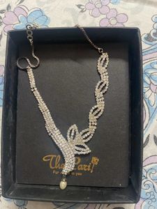 Silver Necklace Jwellery Set