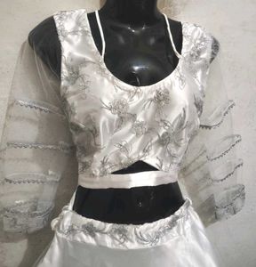 Designer Lehenga Choli With Dupatta Wearing Party