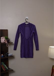 Purple Mini Dress