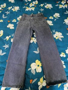 Ripped Grey Jeans