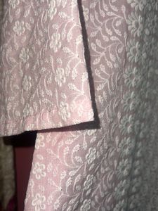 Pink Embroidery Kurti