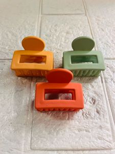 (pack of 3) matte small clutchers