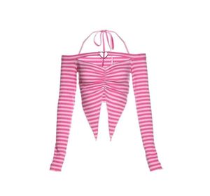 y2k heart shape pink crop top from urbanic