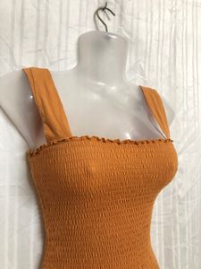 Anko Yellow Sleeveless Top