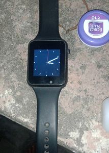 Black Smart Watch Sim Watc Plus 4 K Camera