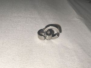 Silver Hoop Earrings - Pack of 2