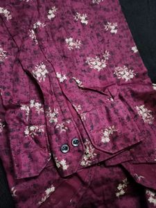BRANDED FLORAL SHIRT