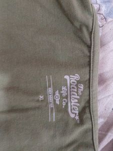 Olive Green Graphic Tee