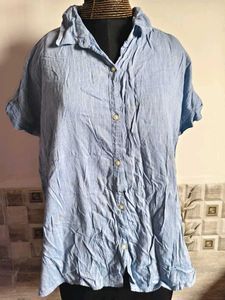 🎁Buy 1, Get 1 Free🎁Blue Casual Shirt XL Size