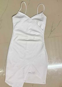 White Wrap Dress