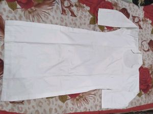 White Cotton Kurta