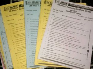 Allen JEE Test Papers (Main+Adv)