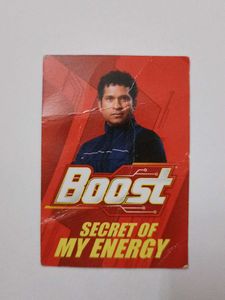 Boost Sachin Card (Rare)