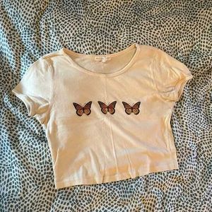 Butterfly Crop Top