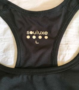 Padded Black Sports Bra