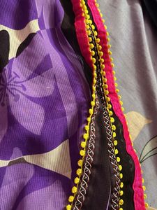 Crepe Saree
