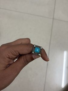 Diamond Turquoise Earrings