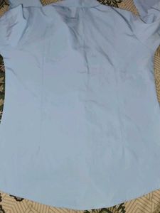 White Long Sleeve Button-Down Shirt