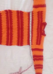 Striped Knit Pullover