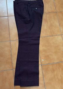 Burgundy Dress Pants formal men van heusen