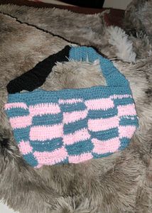 handmade crochet purse