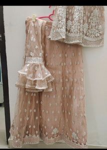 Ol Peach Colour Lahnga