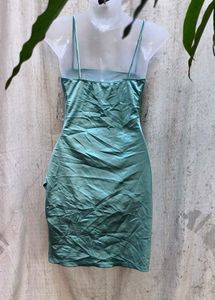 I. Turquoise Mini Dress