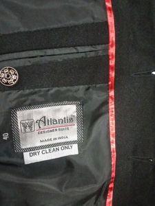 Mens Ethnic Black Jacket