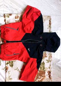 Stylish Red &amp; Blue Nike Jacket