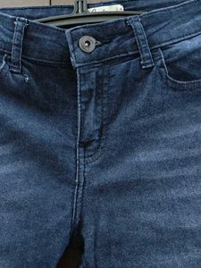 Dark Blue Denim Jeans