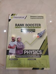 Resonance rank booster DLP module Jee advanced