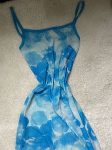Sheer Chiffon Dress