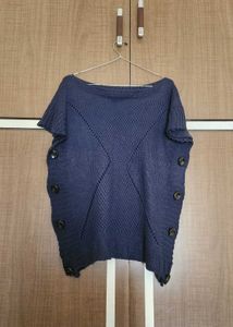 Navy Blue Pullover