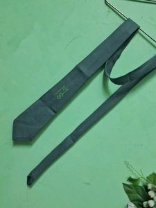 Stylish Grey Tie with Initials💙