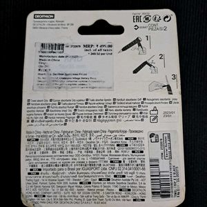 Decathlon kuikma Badminton towel Grip × 2Black