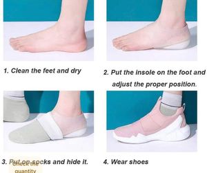 Silicone Height Increase Insoles