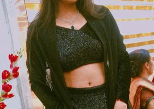 Beautiful Black Dress For Women 🧡🖤💫