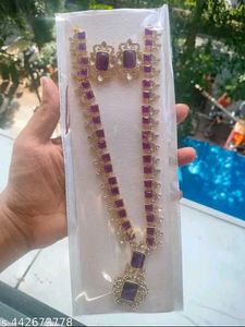 Black Stone Jewelry Set