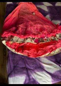 Price Drop Indo Western Lehenga Choli Dupatta