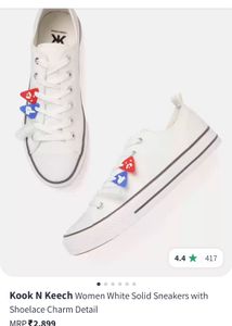 ‼️sale‼️Kook N Keech Off White Sneaker