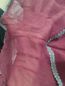 Used Ruffle Saree