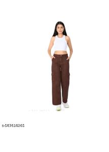 Brown Cargo Pants