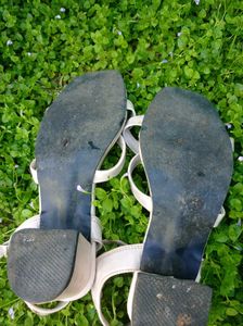 White Strappy Sandals