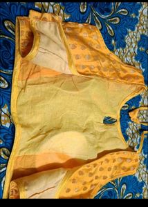 Ethnic Saree &amp; Blouse Set