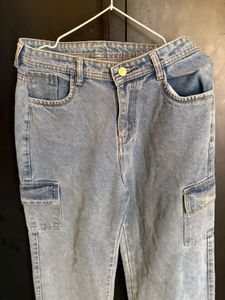 Pair Of 2 Denim Cargo