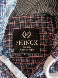 Checkered Hooded Shirt