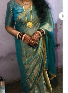Elegant Blue Saree