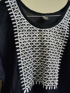 Elegant Black Tunic Dress