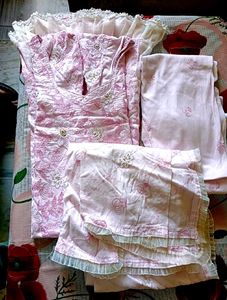 Anarkali dupatta suit
